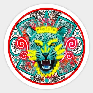 The year of the Jaguar Sticker